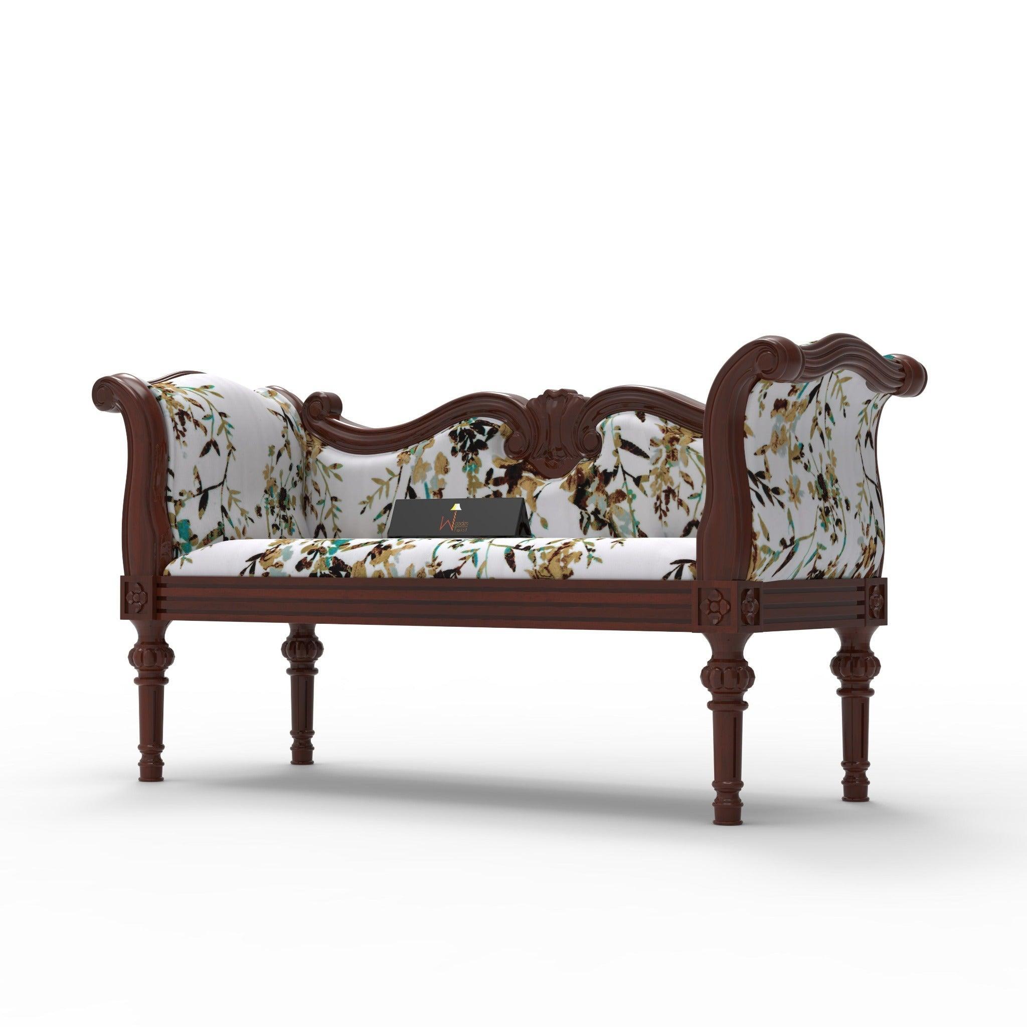 Handicraft Wooden Settee Living Room Couch Sofa (2 Seater) - WoodenTwist