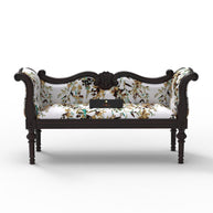 Handicraft Wooden Settee Living Room Couch Sofa (2 Seater) - WoodenTwist