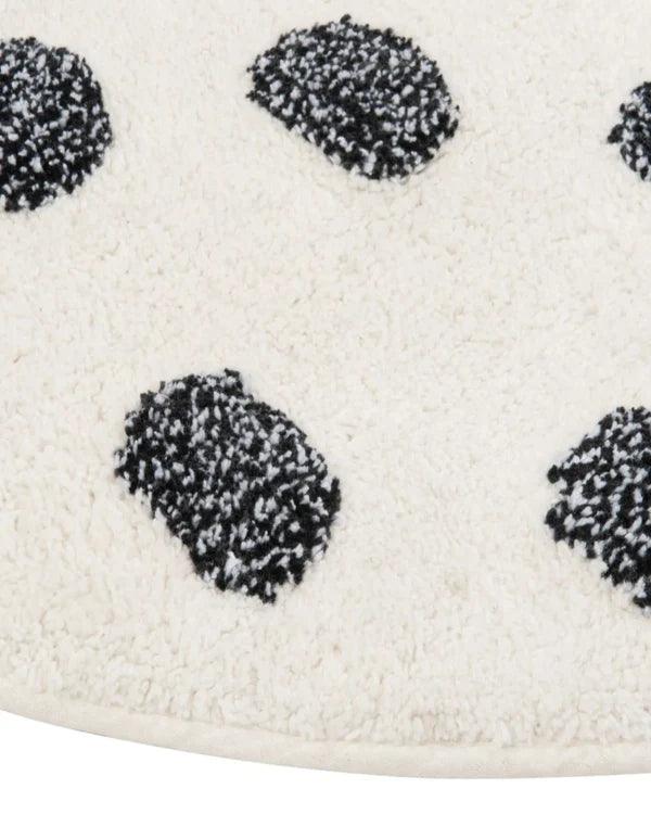 Polka Dot Rug Runner for Bedroom/Living Area/Home with Anti Slip Backing - WoodenTwist