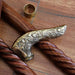Handcrafted Sheesham Wood Walking Stick With Brass Handle - WoodenTwist