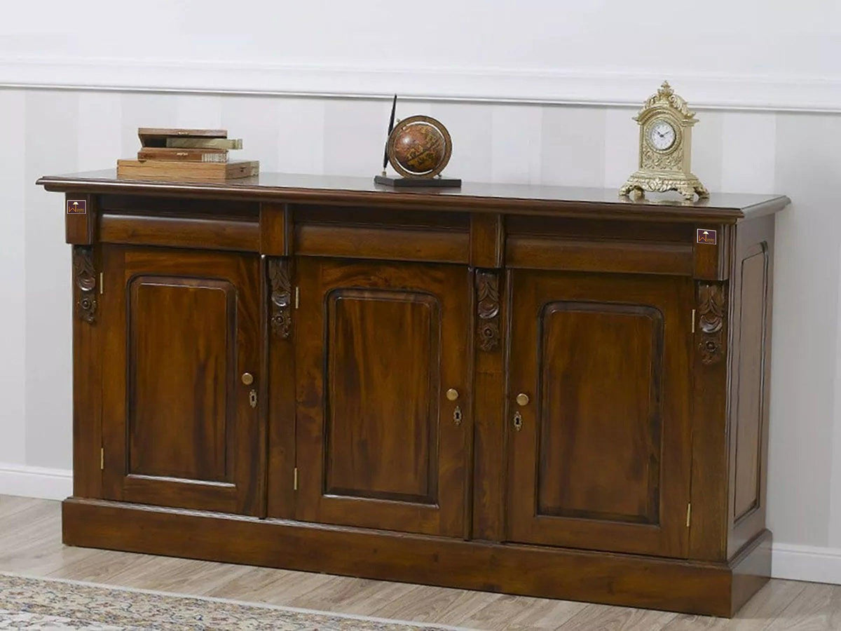 Pledge Teak Wood Sideboard Cabinet
