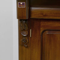 Wooden Twist Pledge Style Teak Wood Sideboard Cabinet ( Brown ) - WoodenTwist