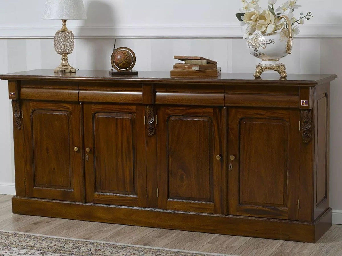 Regal Teak Wood Sideboard Cabinet