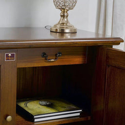 Wooden Twist Caché Style Teak Wood Sideboard Cabinet ( Brown ) - WoodenTwist