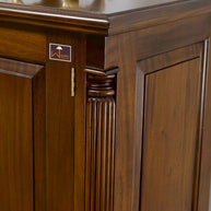 Wooden Twist Hideout Style Teak Wood Sideboard Cabinet ( Brown ) - WoodenTwist