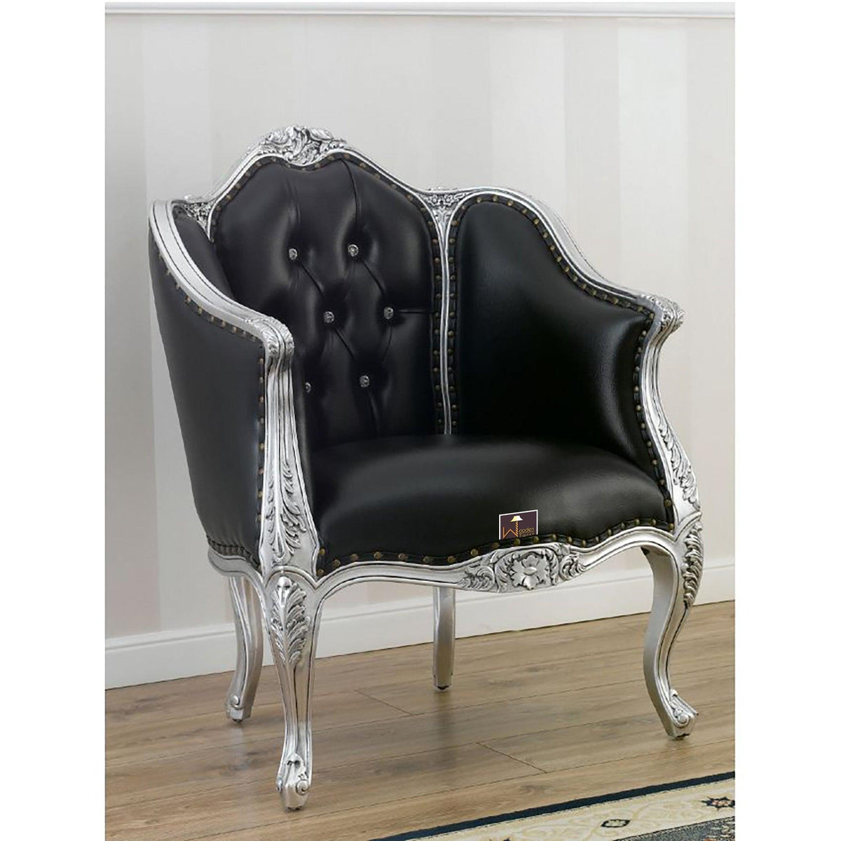 Italian Baroque Style Sofa Chair