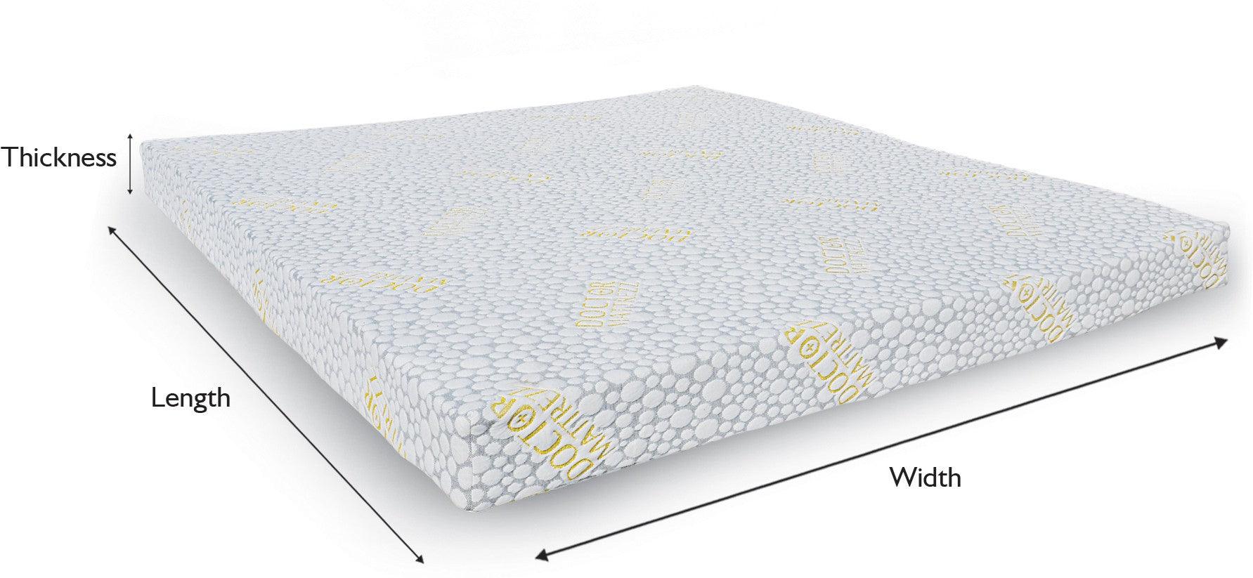 Orthotech 4 Inch Bonded Foam Mattress - WoodenTwist