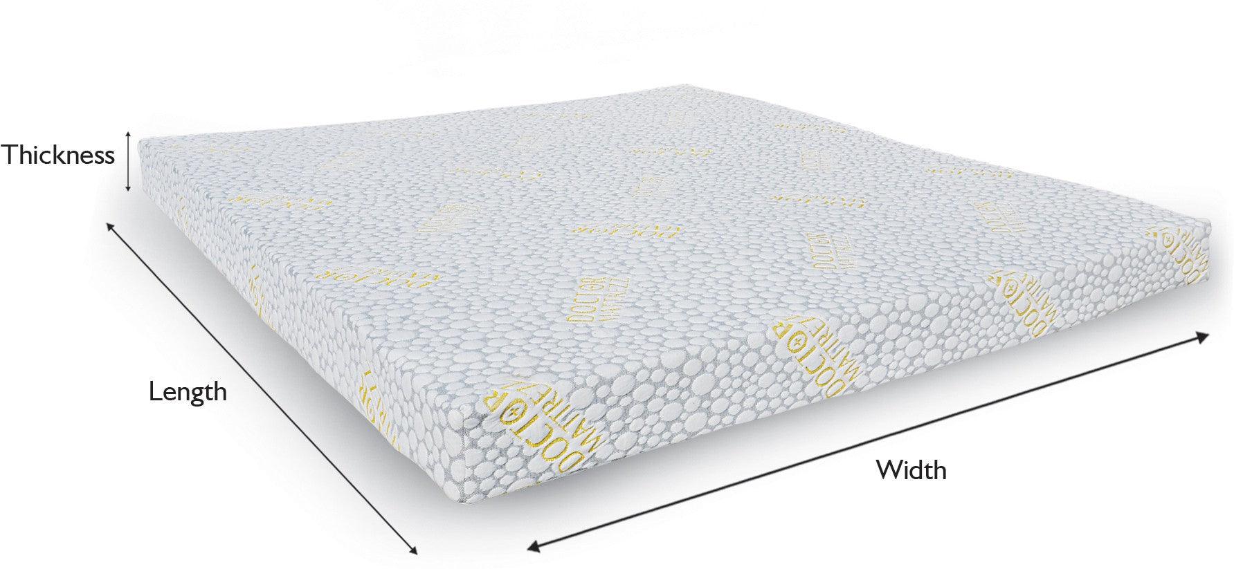 Spinetech 5 Inch Bonded Foam Mattress - WoodenTwist