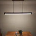 Slimline 48 Brown Baton LED Hanging Lamp - WoodenTwist