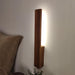 Slimline Brown Wooden LED Wall Light - WoodenTwist