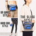 Sling Bag Waist Pouch Waist Bag (Blue) - WoodenTwist