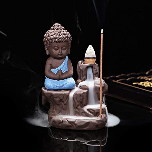 Smoke Buddha Showpiece - WoodenTwist