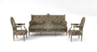 Sofa Set 3 Seater With 2 Single Seater Chair (Teak Wood) - WoodenTwist