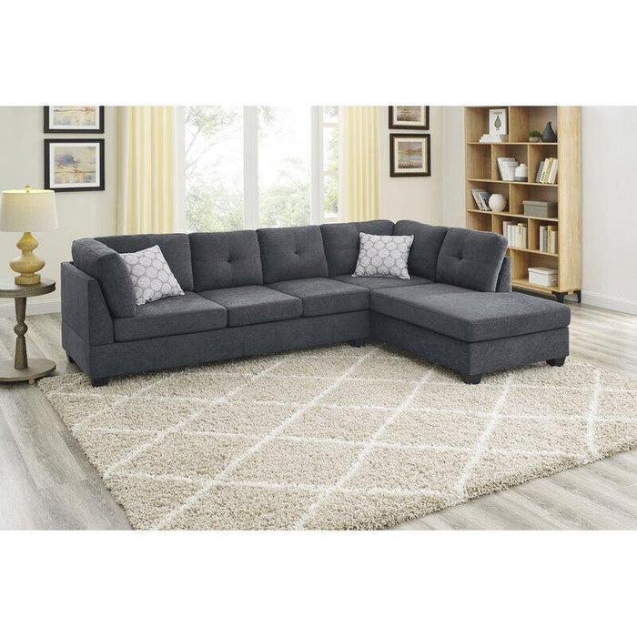Valeur Right Hand Facing Corner Sectional - WoodenTwist