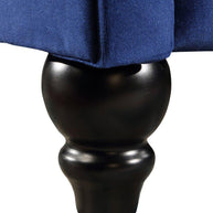 Chesterfield Velvet Corner Sofa - Side View