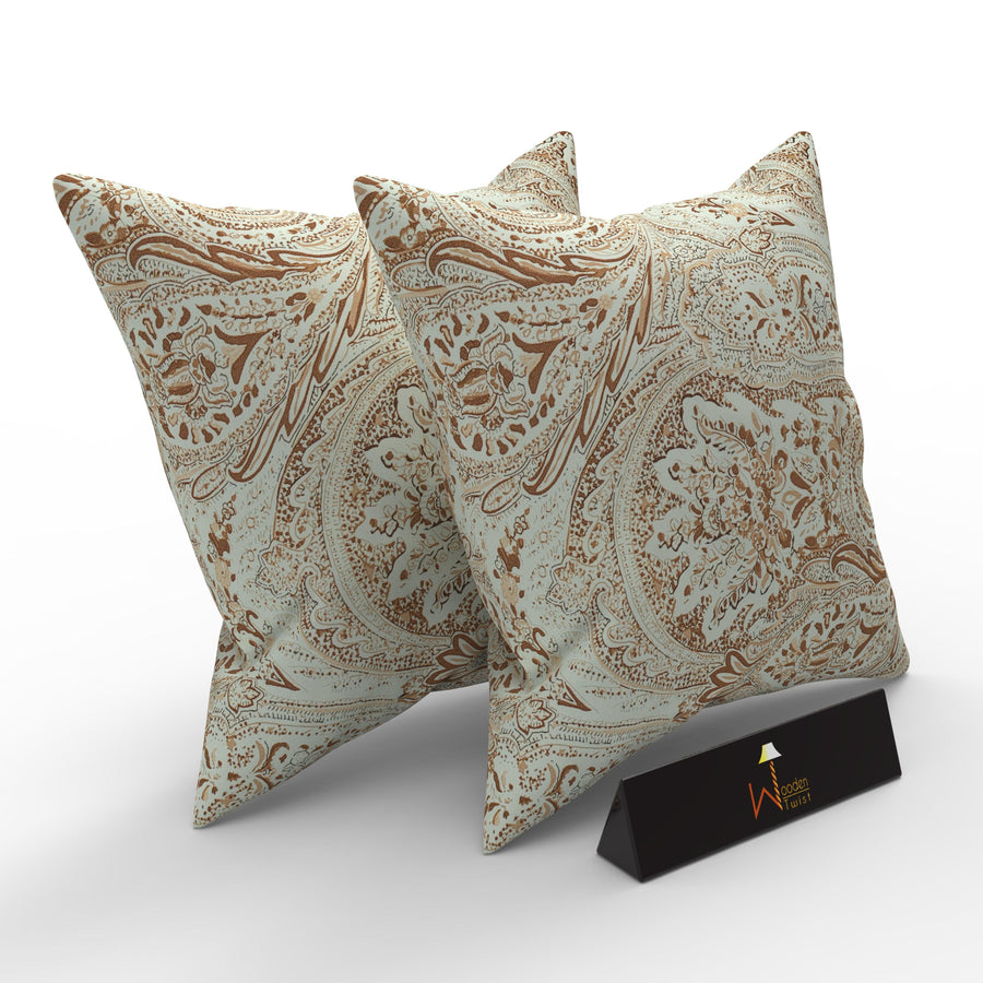 Soft Beige Floral Print