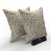 Fabrahome Reposa Floral Print Velvet Fabric Cushion Cover - WoodenTwist