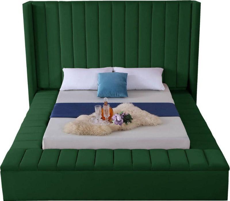 Pinion Solid Wood Queen Bed