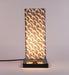 Filigree Print Shade With Metal Base Table Lamp - WoodenTwist