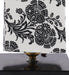 Flocking Birds Print Shade With Metal Base Table Lamp - WoodenTwist