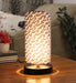 Flocking Birds Print Shade Table Lamp With Metal Base Bed Switch Included And Bulb Not Included - WoodenTwist
