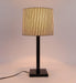Zebra Design Print Shade With Metal Base Table Lamp - WoodenTwist