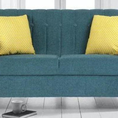 Contemporary Style Sofa Set In Blue Color - WoodenTwist