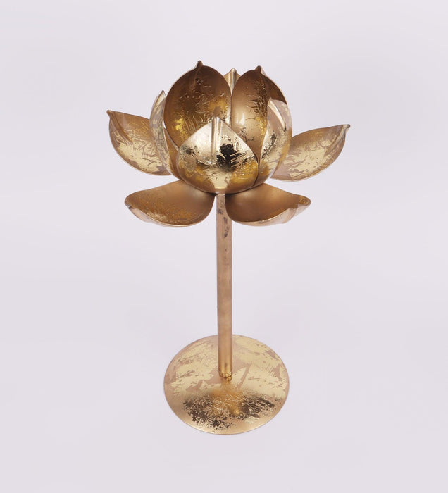 Detachable Lotus Teailight Holder - WoodenTwist