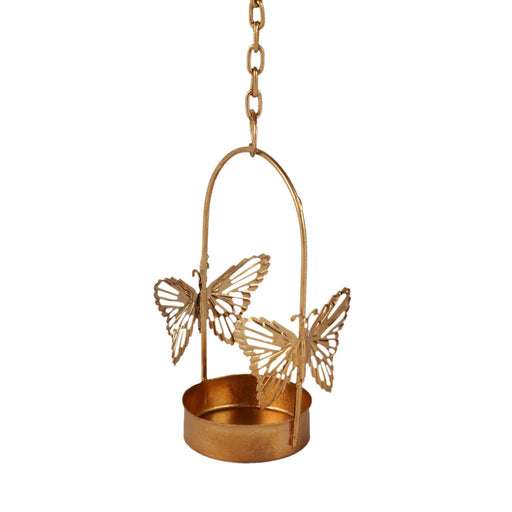 Hanging Butterfly Tealight Holder - WoodenTwist