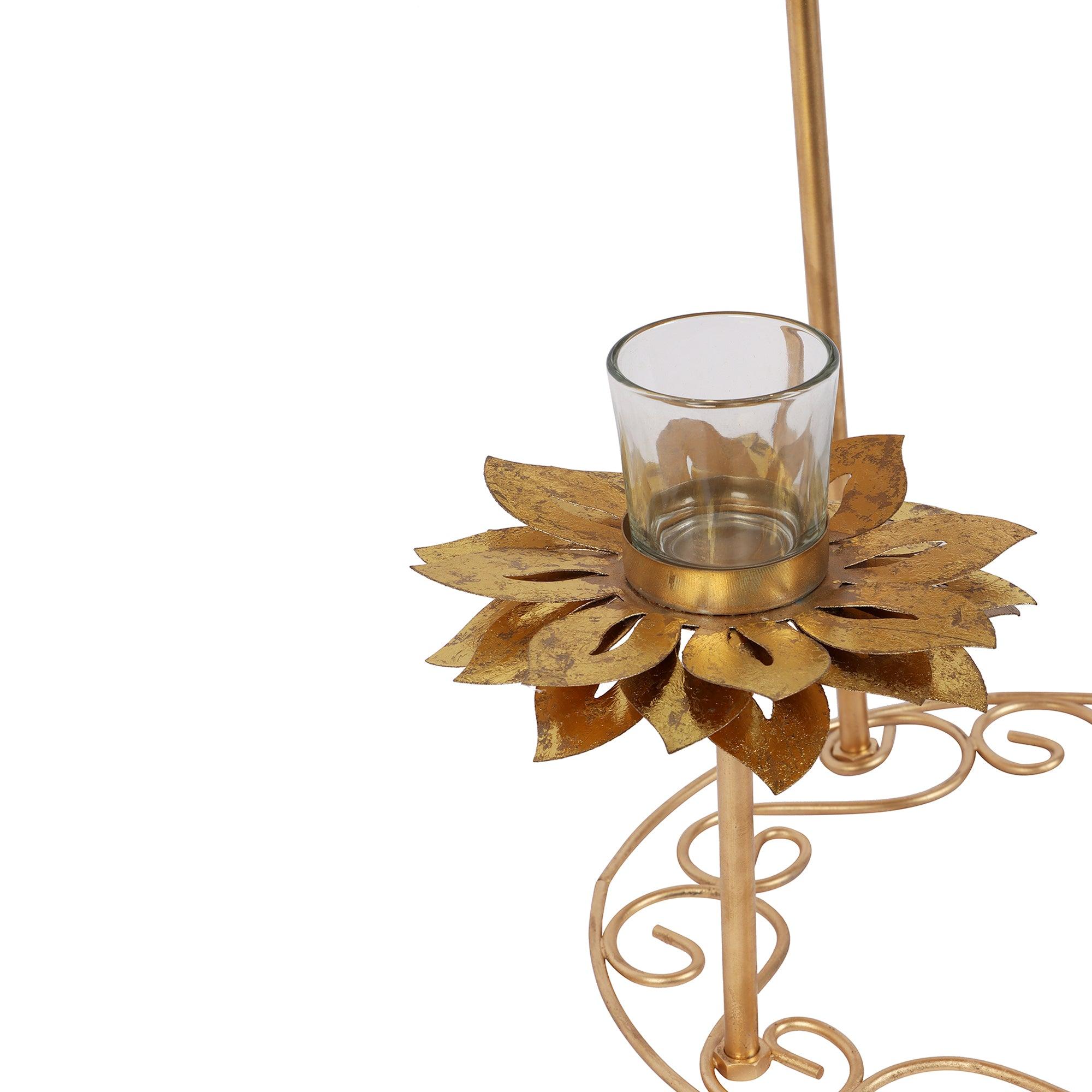 Sunflower with Ring Tealight Holder - WoodenTwist