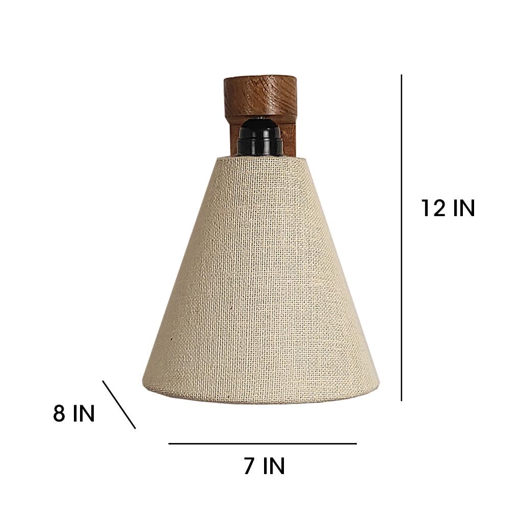 Terzo Brown Wooden Wall Light - WoodenTwist