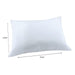 Microfiber Sleeping Pillow 17 x 27 Inch - WoodenTwist
