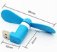 V2 USB Fan/ Portable USB fan/ Mini Mobile Cooler/ Mini USB fan for only OTG enabled android phones USB-OTG-FAN USB Fan (Assorted) - WoodenTwist
