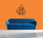 Om Namah Shivaay Wall Sticker for Living Room - WoodenTwist