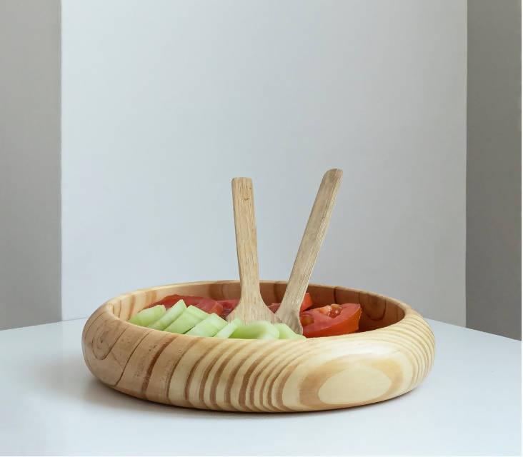 Handmade Salad Bowl - WoodenTwist