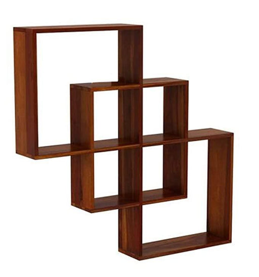 Wall Unit (Three Squares) - WoodenTwist