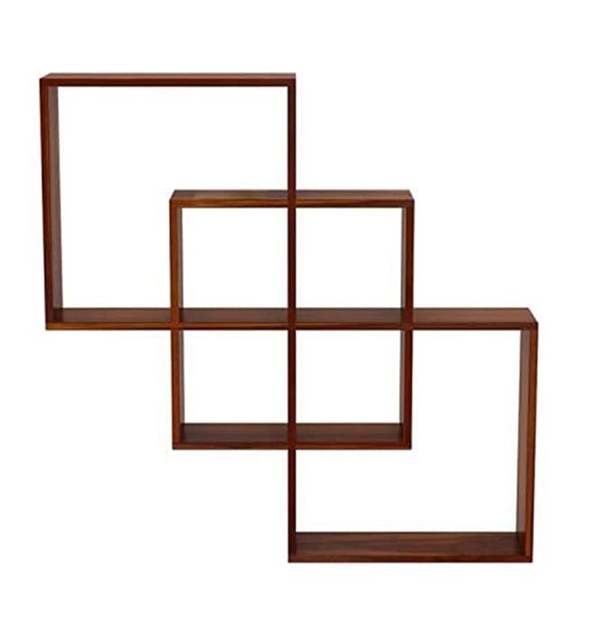 Wall Unit (Three Squares) - WoodenTwist