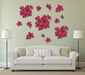 Beautiful Abstract Design Wall Sticker for Living Room - WoodenTwist