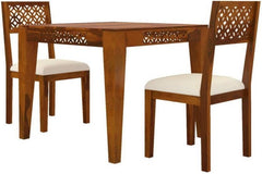 Designer Teak Wood Dining Set - WoodenTwist