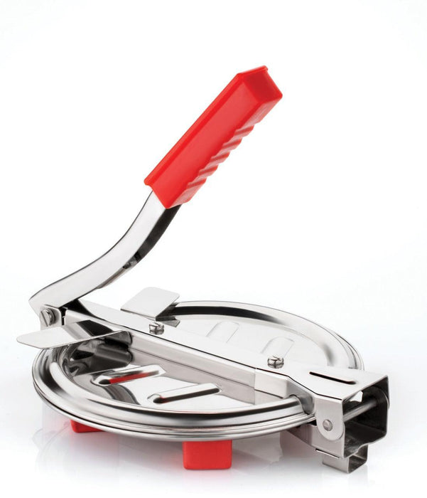 Stainless Steel Puri/Chapati/Khakra Press Machine with Handle - WoodenTwist
