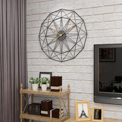 Modern Swiss Wall Clock - WoodenTwist