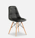Lconic Chair in Black Colour without ARM - WoodenTwist