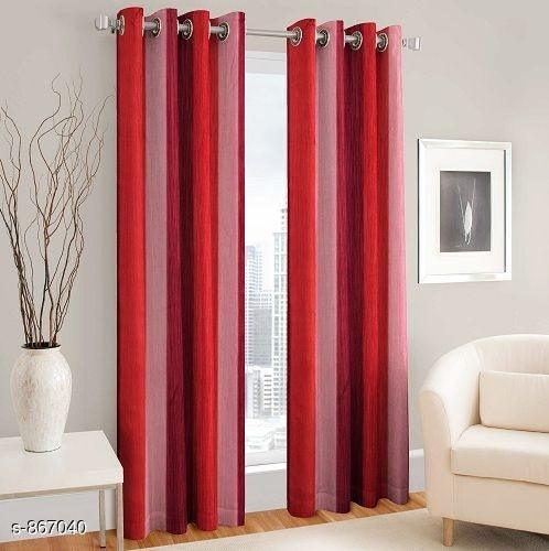 Eyelet Punch Curtain, Pack of 2