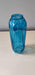 Glass Decorative Flower Vase For Home Decor (Blue) - WoodenTwist