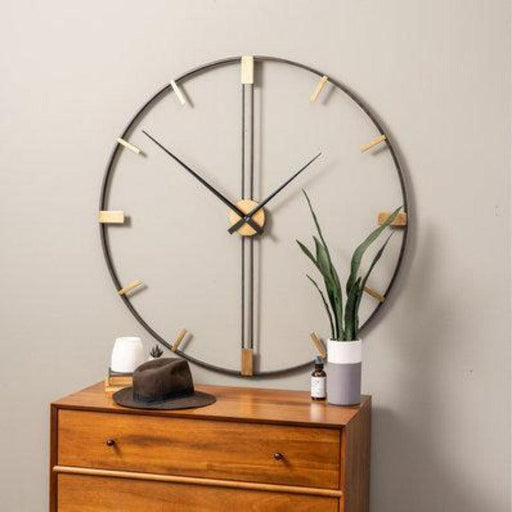 Statement Wall Clock (Metal) - WoodenTwist