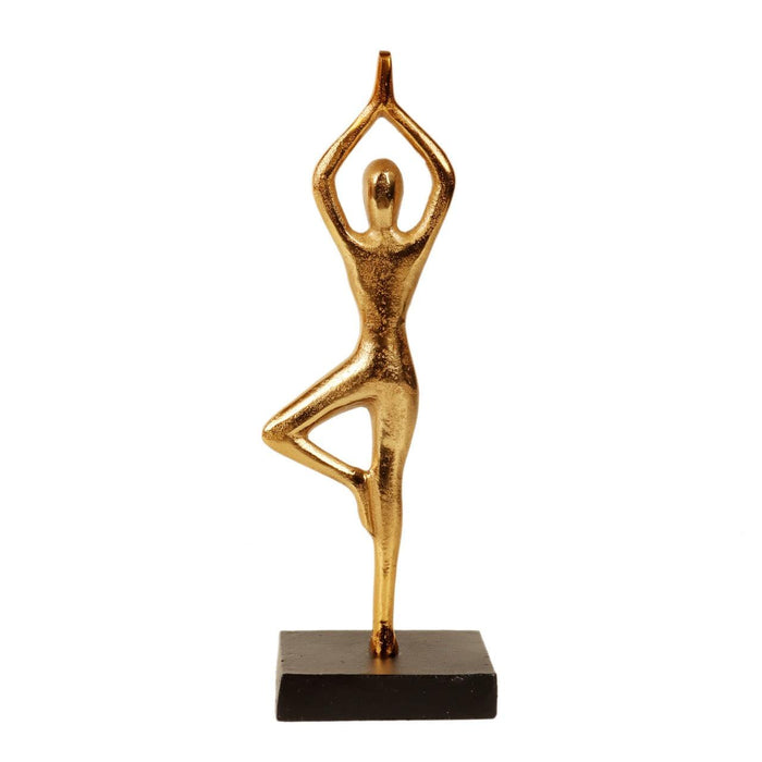 Yoga Girl Gold - WoodenTwist