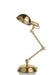 "Fergal Poulsen" Triple Adjustable lamp In Gold Antique Brass finish - WoodenTwist