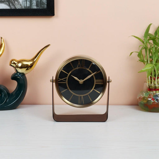Mitsuki gold Table Clock - WoodenTwist