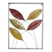 Yellow & Golden Rectangular Leaves Wall Decor (Set of 3) - WoodenTwist