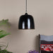 Hanging Black & Golden Single Lamp - WoodenTwist